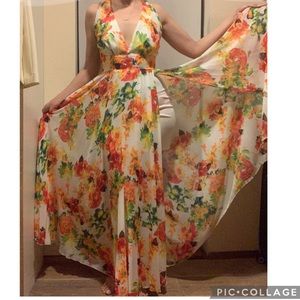 Glamazon summer maxi dress size M